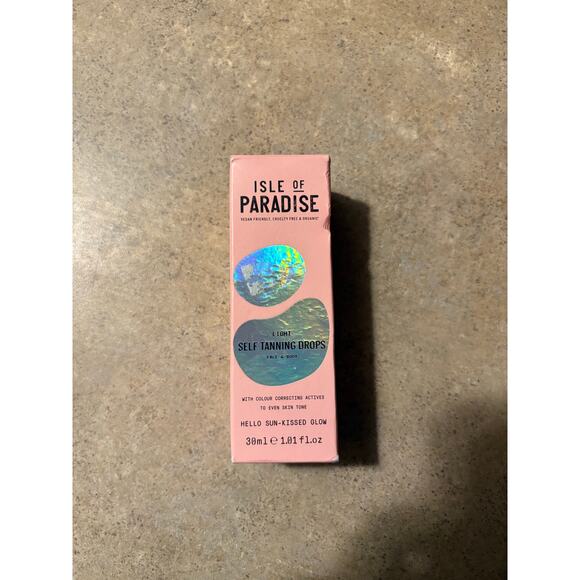 Isle of Paradise Light Self Tanning Drops - Picture 1 of 3